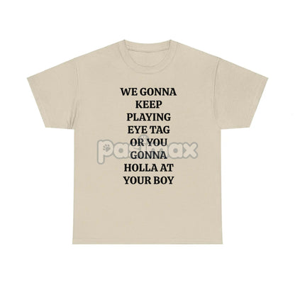 "Eye Tag Fever" T-Shirt - Party Tee Designed for Bars, Endless Fun Nights Apparel