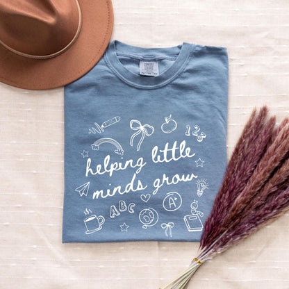 Kindergarten & Preschool Teacher Tee – Comfort Colors, Back to School Shirt, Early Childhood Educator Gift, Cute Teacher Life Top