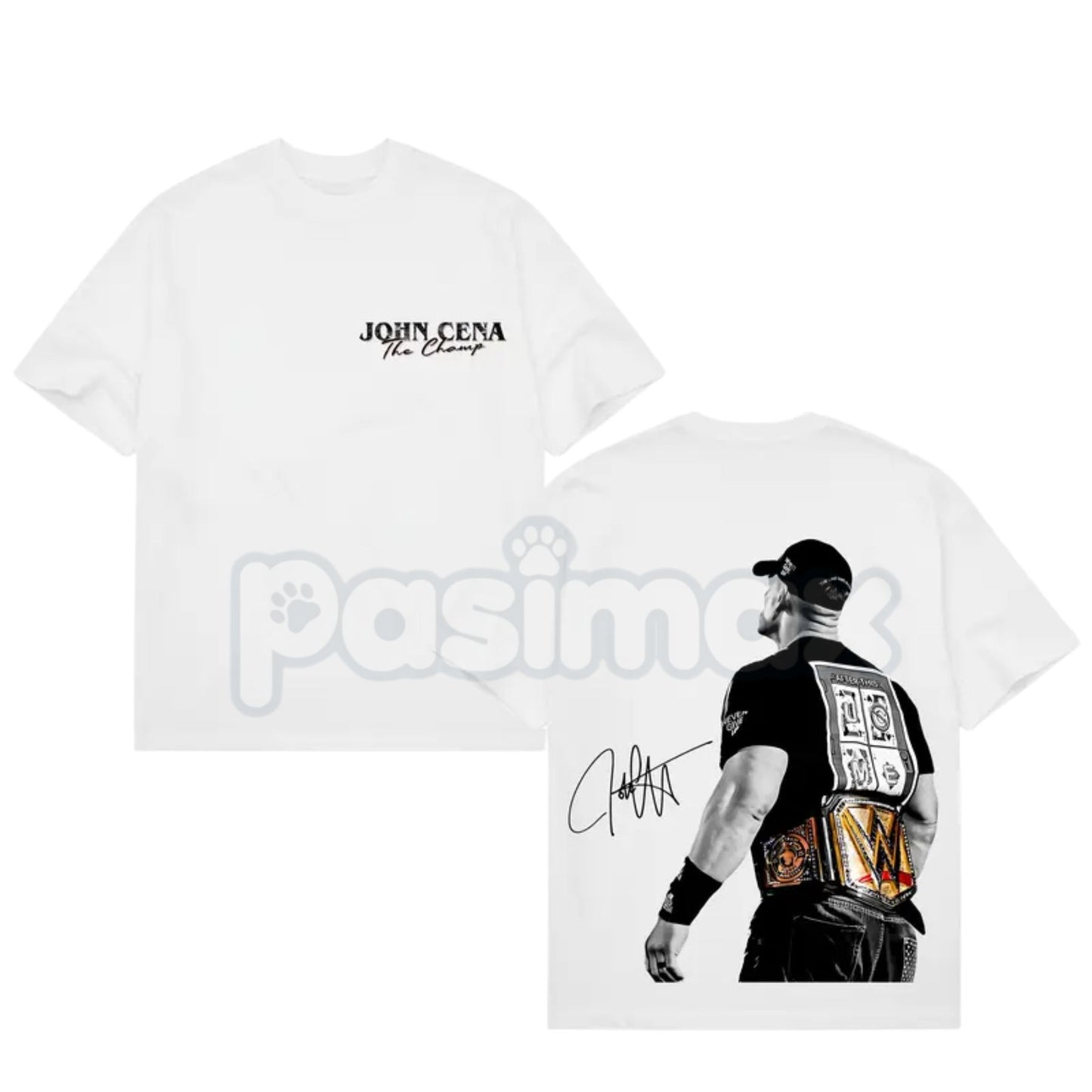 John Cena The Champ 2025 Graphic Tee | WWE Legend Retro Wrestling Shirt | Never Give Up Fan Merchandise | Cena Nostalgia Gift