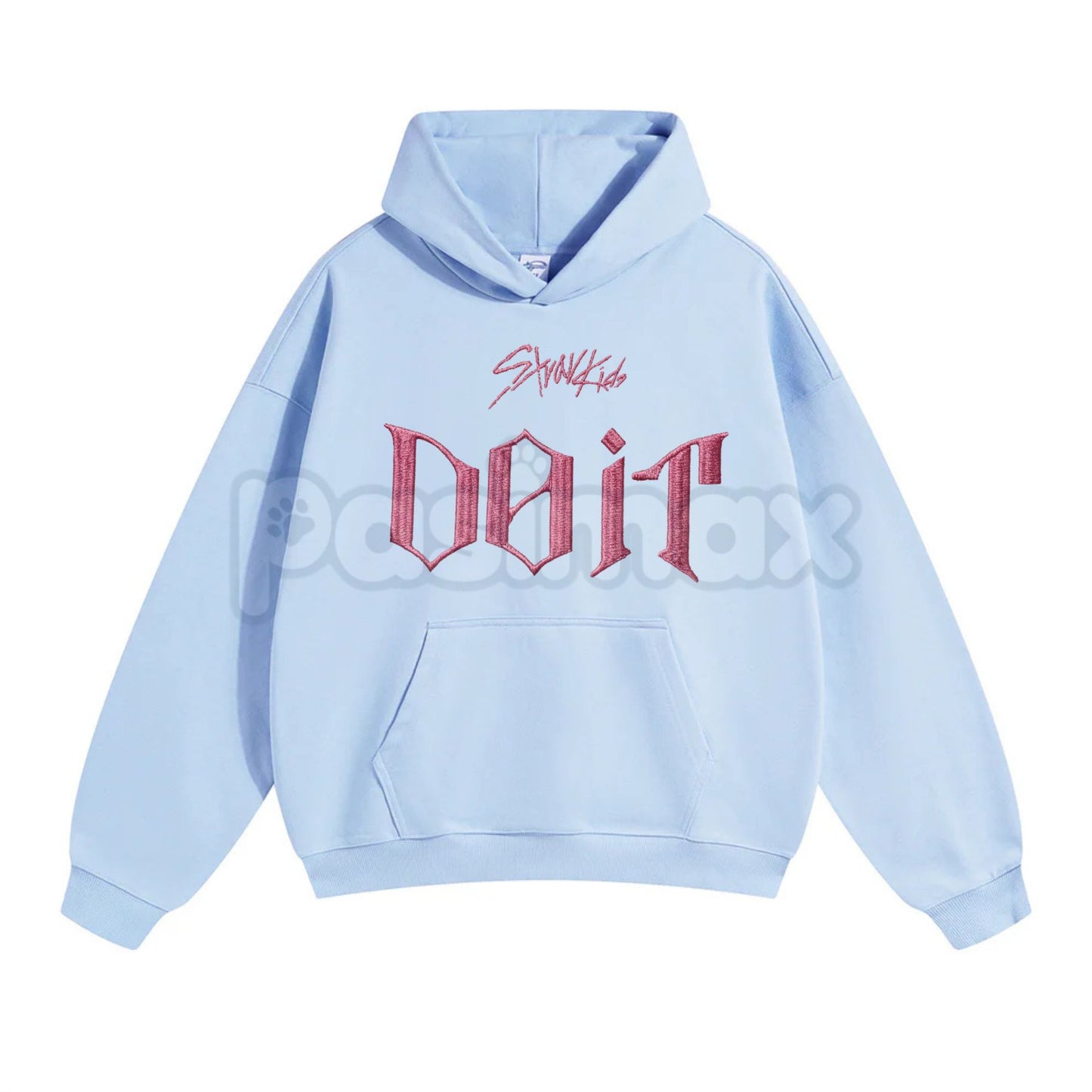 "DO IT STRAY KIDS" Embroidered Unisex Hoodie – Premium Heavy Blend K-Pop Fan Apparel