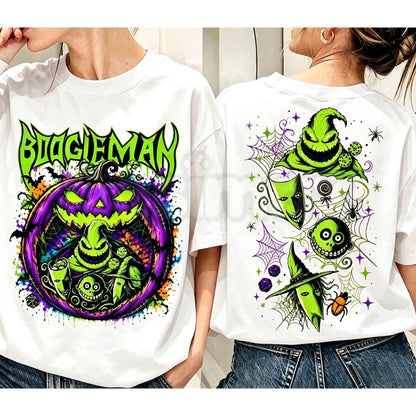 Welcome to Our Nightmare T-Shirt – Horror Friends Halloween Unisex Cotton Graphic Tee