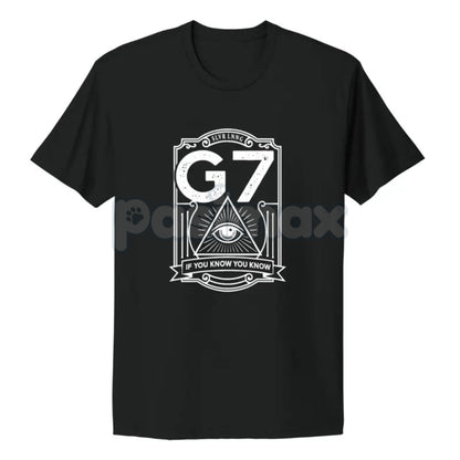 Conscious Design Group 7 T-Shirt - Unisex Cosmic Third-Eye Graphic, Infused with Clear Quartz Intention, Modern Spiritual Wear