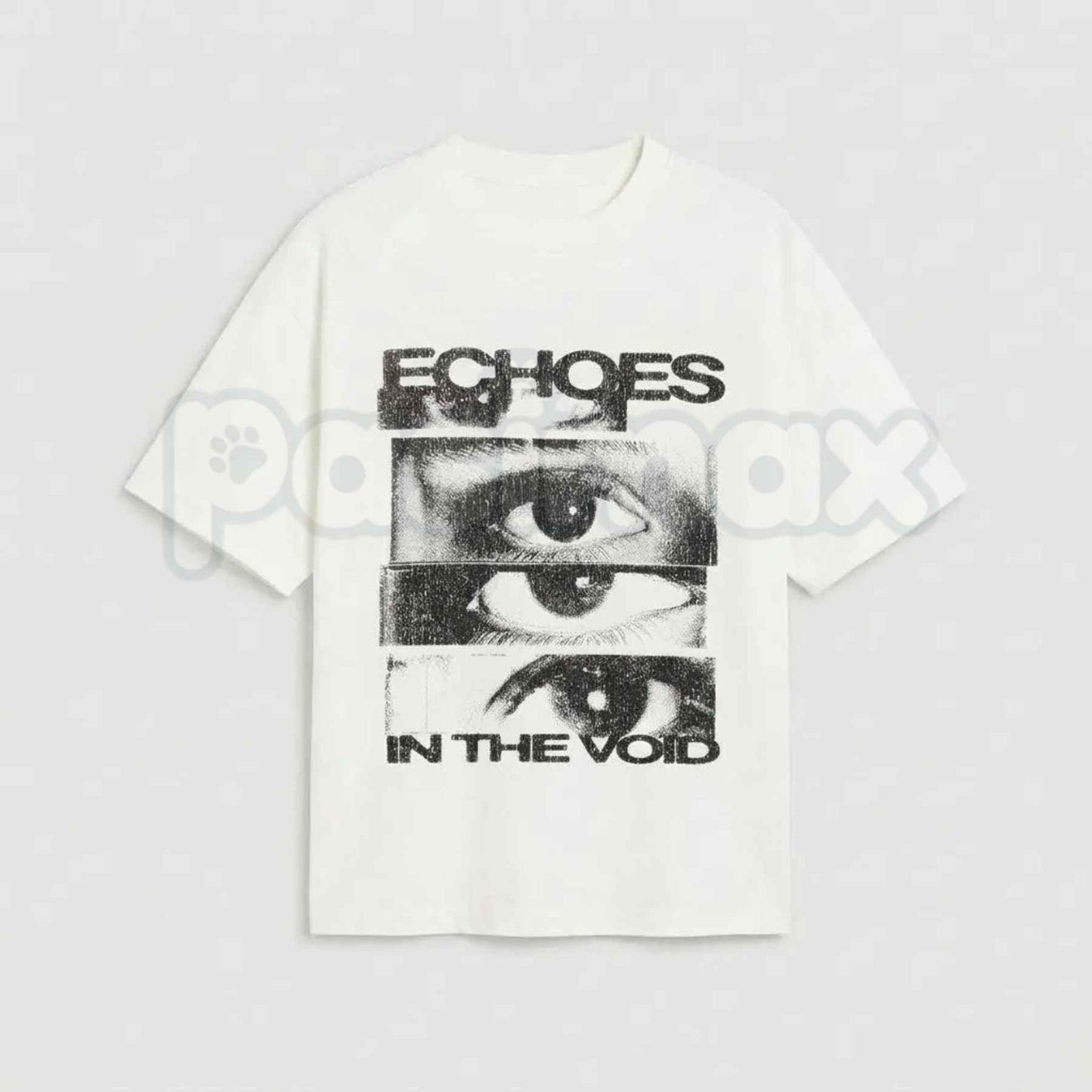Retro Glitch Art Eye Print Shirt – Vintage Graphic Tees, Cyberpunk Vaporwave Surreal Unisex Cotton T-Shirt