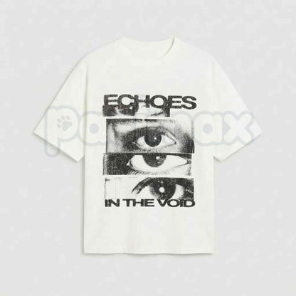 Retro Glitch Art Eye Print Shirt – Vintage Graphic Tees, Cyberpunk Vaporwave Surreal Unisex Cotton T-Shirt