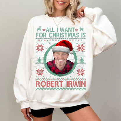 Robert Irwin DWTS 2025 Ugly Christmas Sweatshirt – Wildlife Warrior Dancing Star Holiday Tee