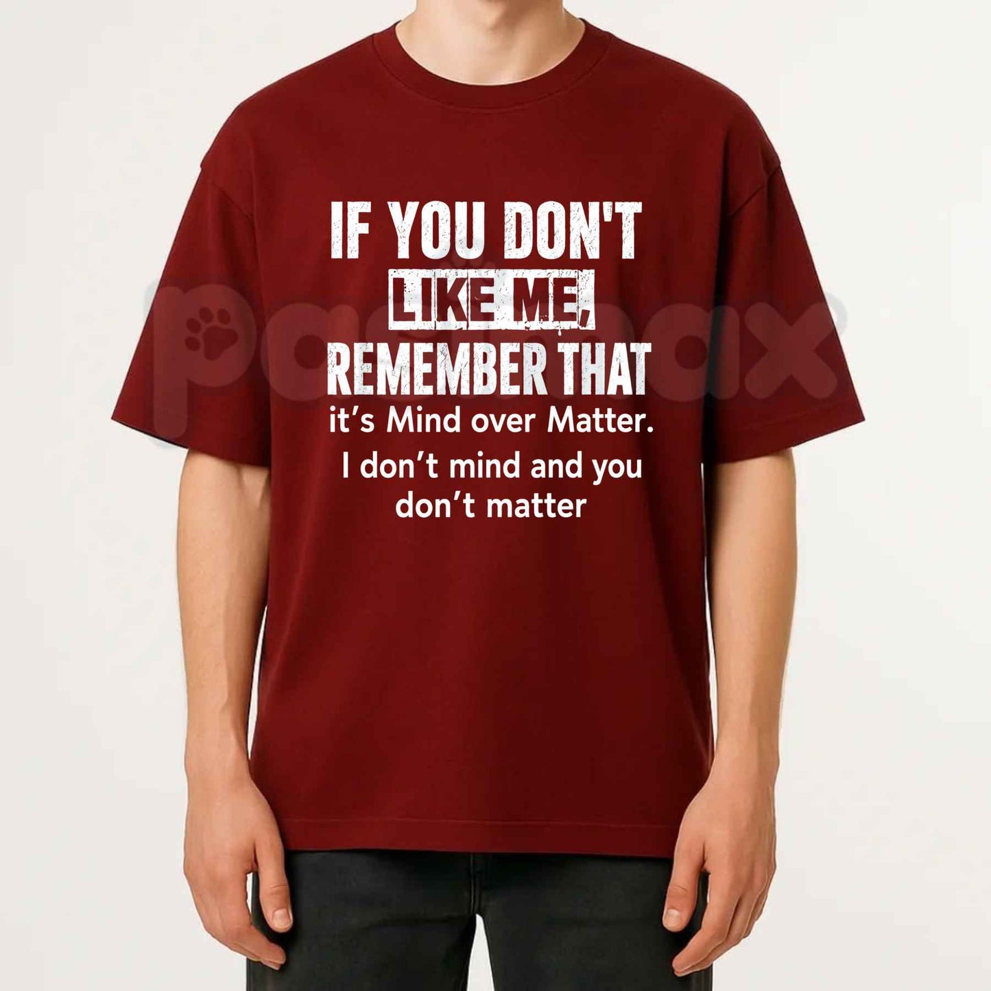 Mind Over Matter T-Shirt – Inspirational Fitness Unisex Cotton Graphic Tee