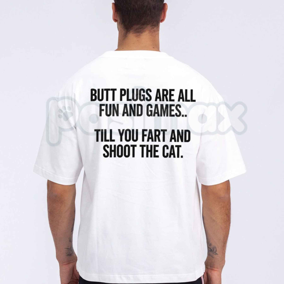 Funny Sarcastic Saying Graphic T-Shirt – Humorous Adult Joke Quote Back Print Unisex Tee