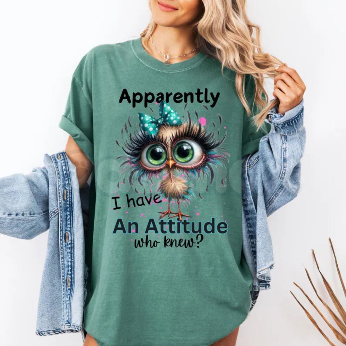 Comfort Colors® Cute Animal Humor Print T-Shirt – Funny Illustrated Creature Graphic Tee, Aesthetic Animal Lover Gift, Whimsical Vintage Cotton Shirt