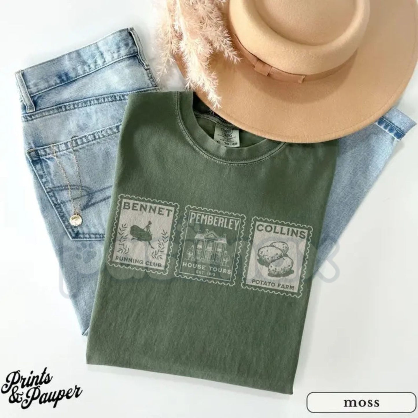 Comfort Colors® 'Austen's Wit' T-Shirt – Retro Literary Fan Apparel, Cozy Pride & Prejudice Quote Tee, Vintage Writer Gift