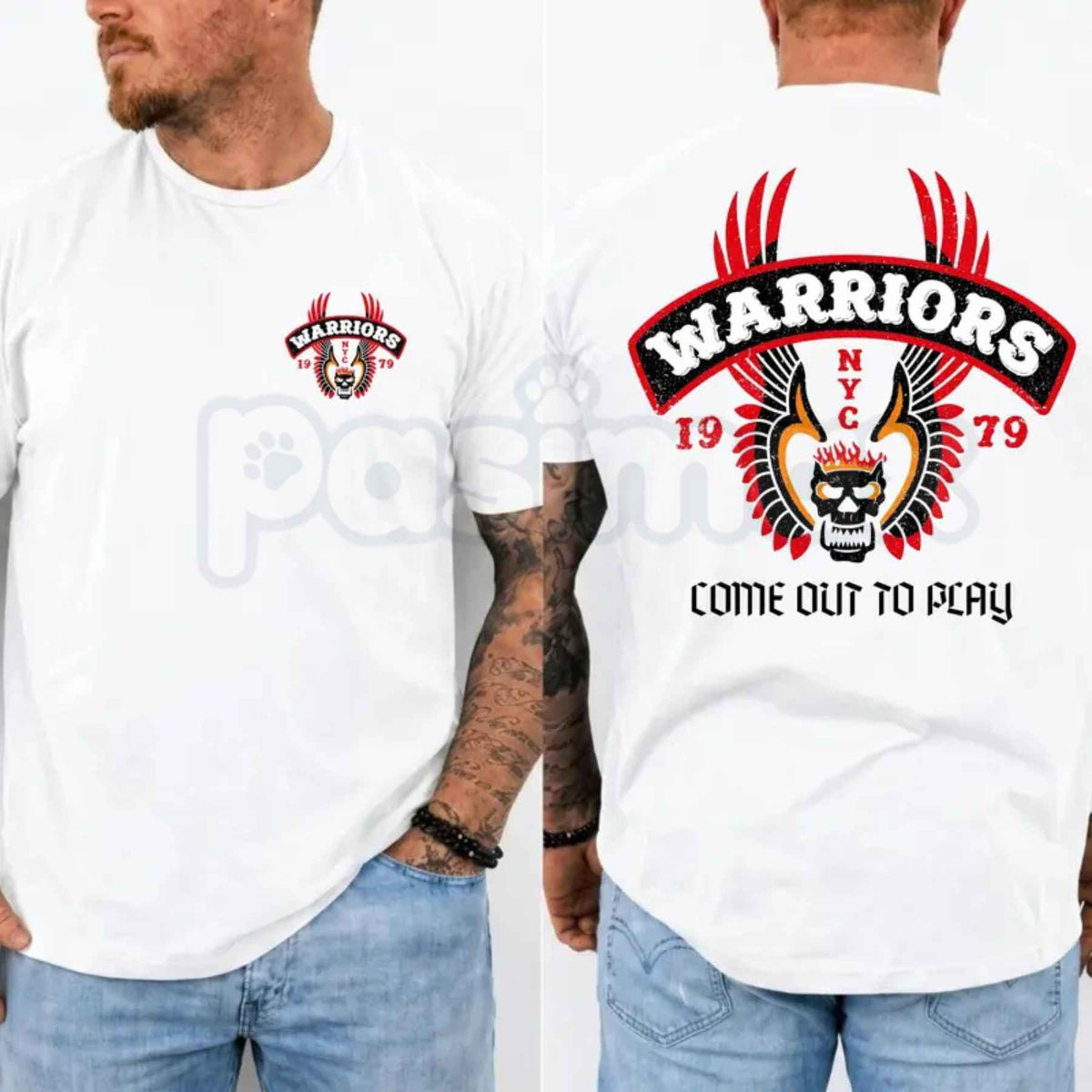 The Warriors 1979 Movie T-Shirt – Come Out To Play Cult Gang Film Unisex Graphic Tee