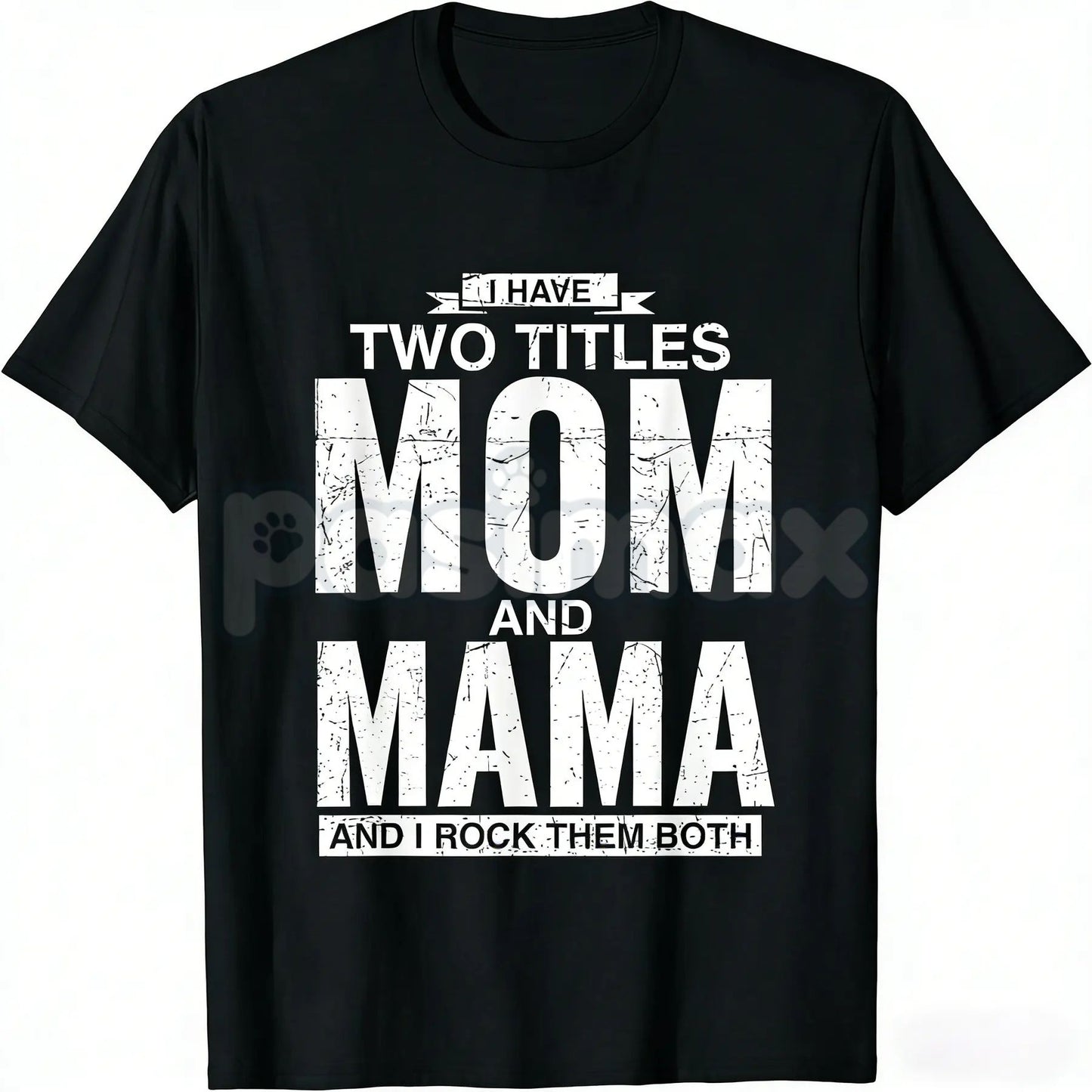 Cool Dad and Papa Double Title Rocking T-Shirt - Funny Father's Day Grandpa Tee, Vintage Style Papa Gift, New Grandparent Celebration Shirt