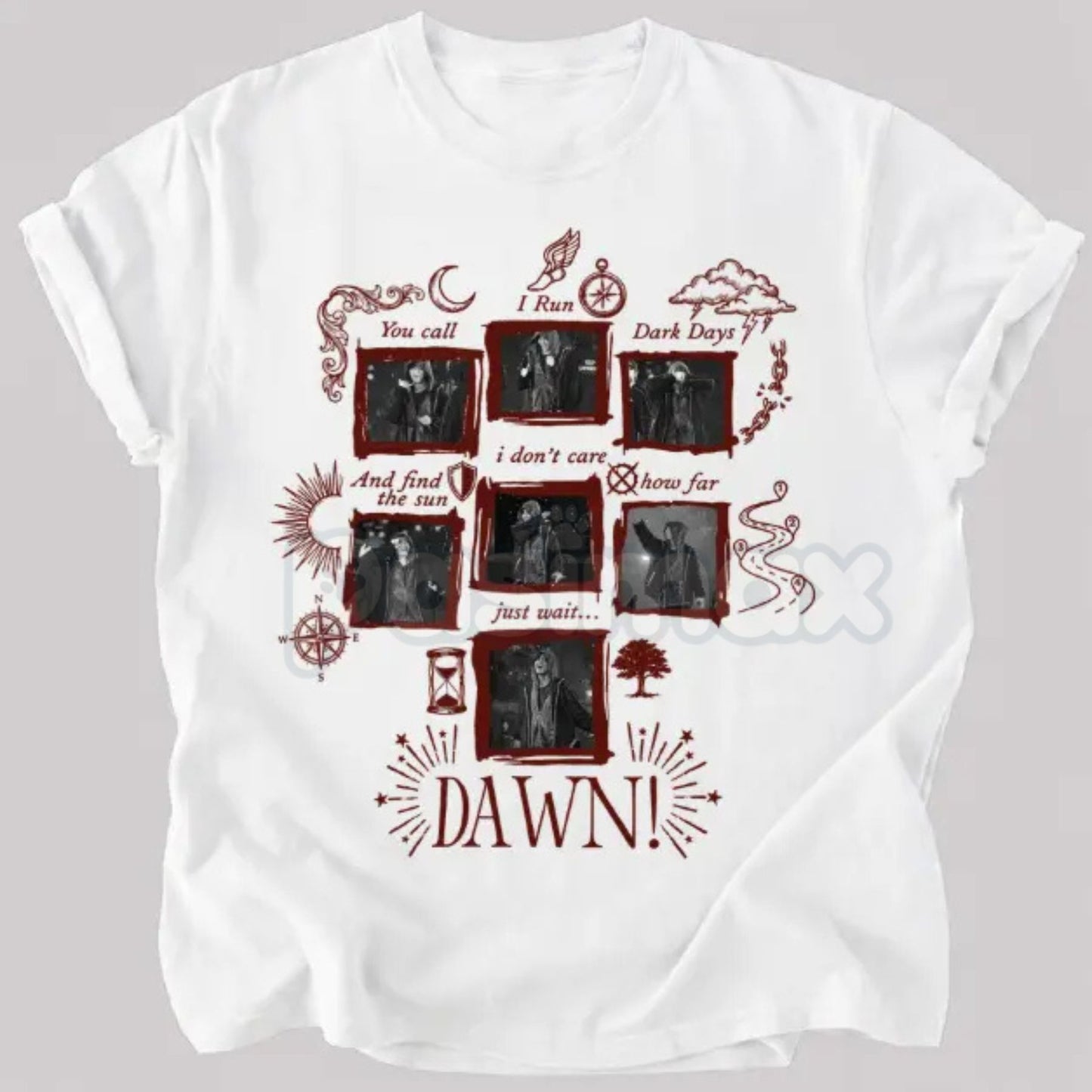 "Into The Sun" Lyrics T-Shirt – Funny Vintage Inspired Road Trip Graphic Tee