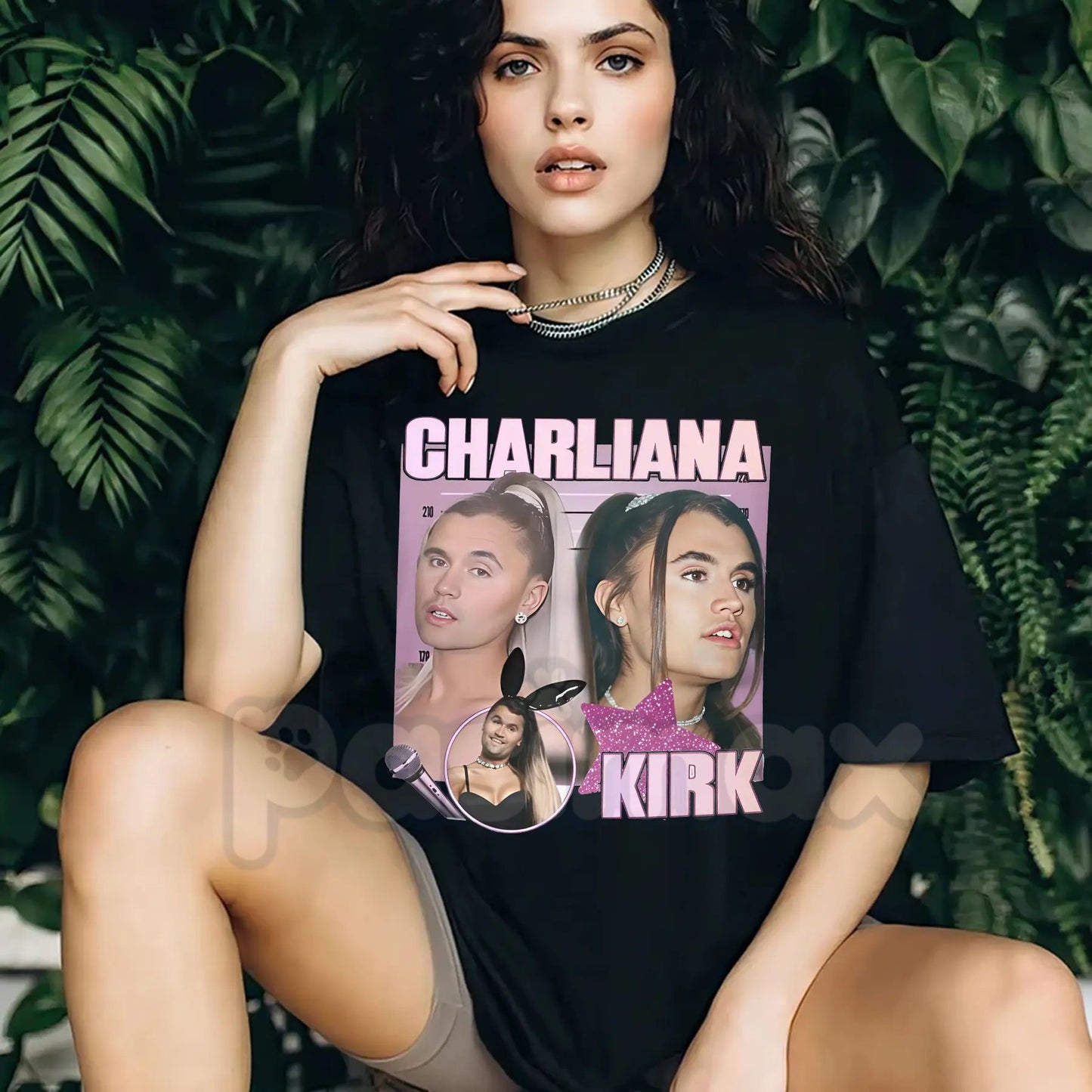 Charliana Kirk Meme T-Shirt - "We're Charlie" Funny Graphic Tee, Charliana & Kirk Viral Podcast Apparel, Trendy Pop Culture Humor Shirt