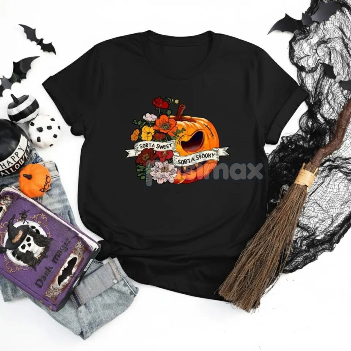 Shineful Halloween Everyday T-Shirt - Unisex Spooky Season Tee, Whimsical Holiday Apparel