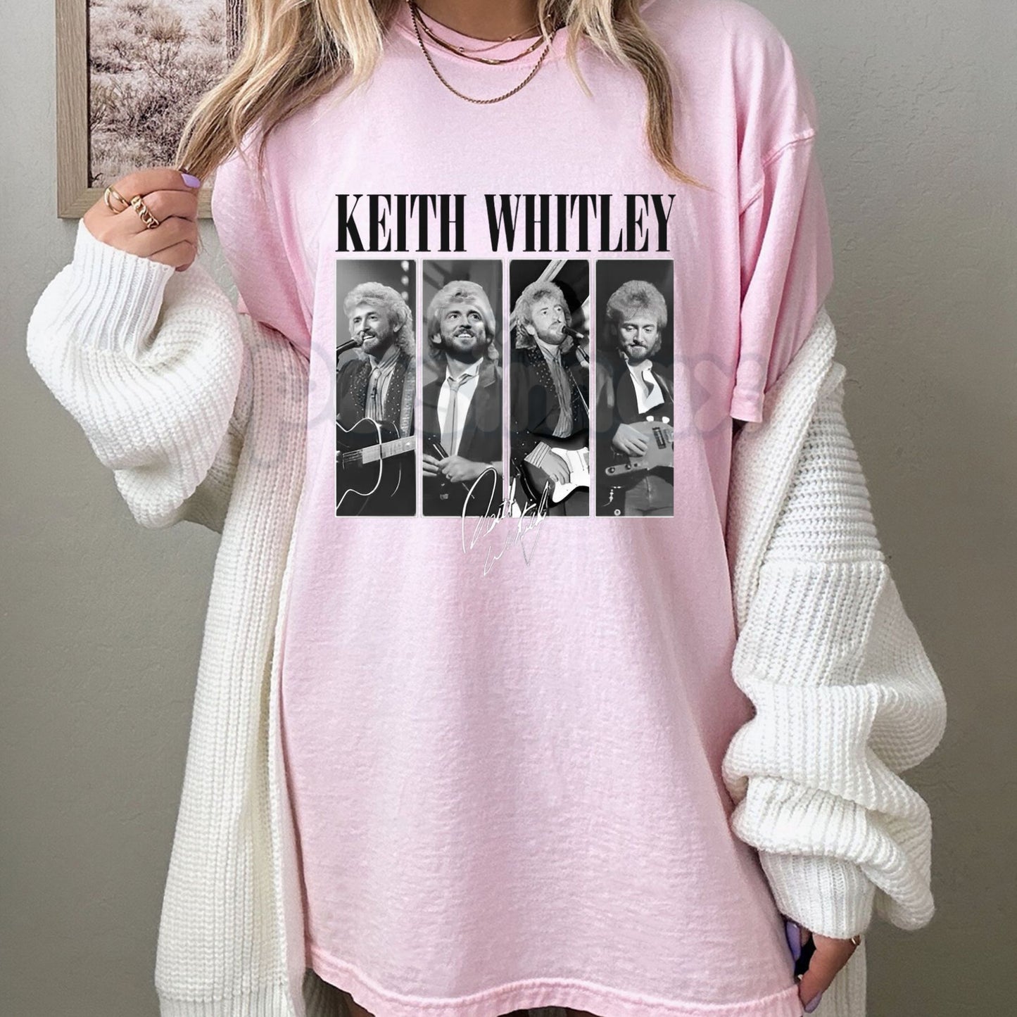 Authentic Country Keith Whitley T-Shirt - Traditional Music Fan Retro Tee, Nostalgic 90s Country Gift, Unisex Classic Star Apparel