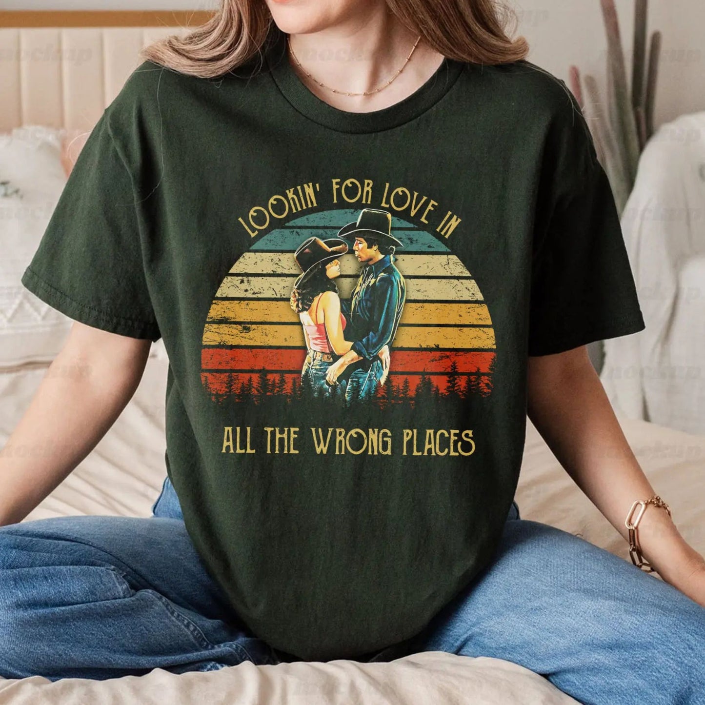 "Urban Cowboy" Vintage Movie T-Shirt - Bud & Sissy Western Retro Tee, Classic Quote Apparel