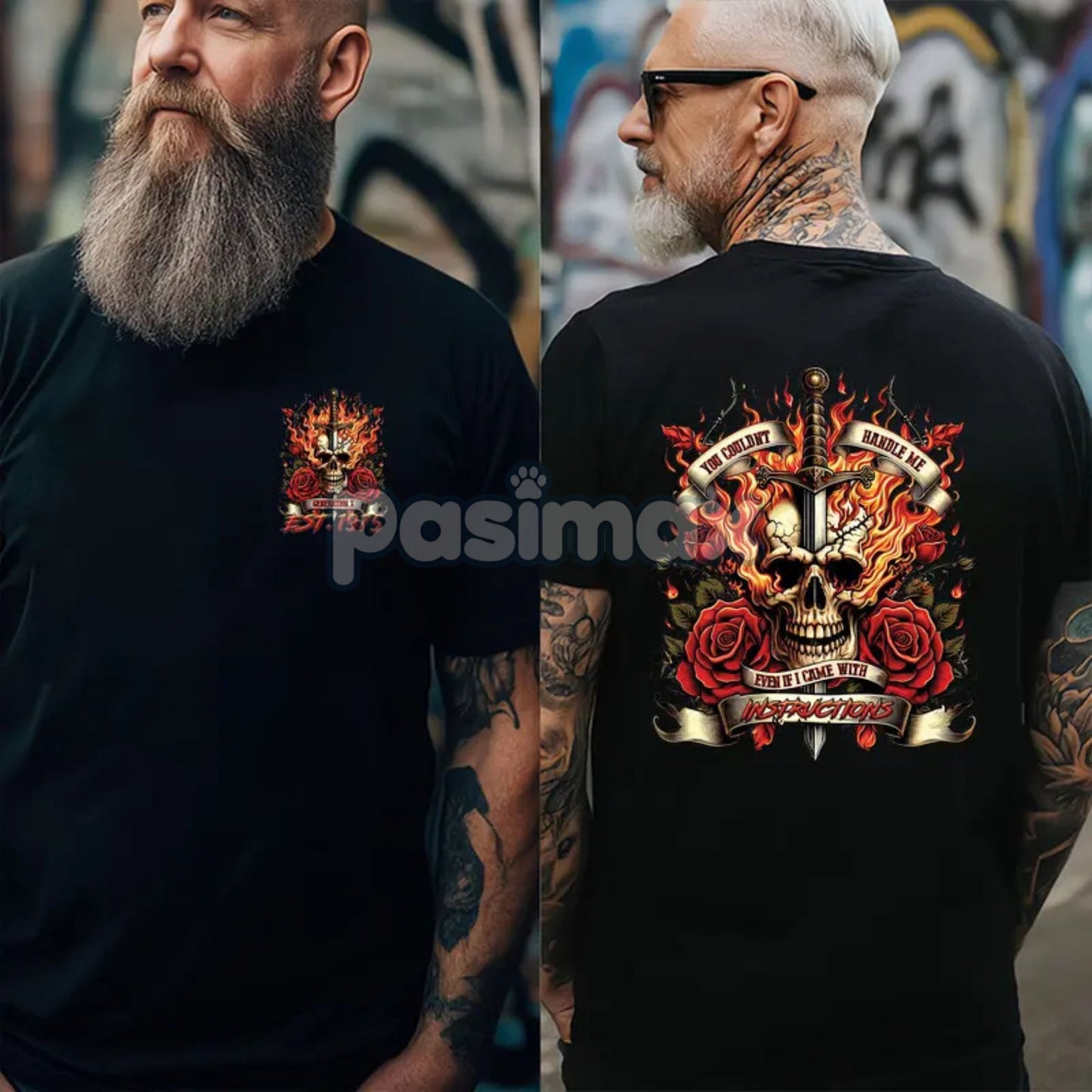 Personalized Generation X T-Shirt - "You Couldn't Handle Me" Retro Gen X Apparel, Born 1965-1980