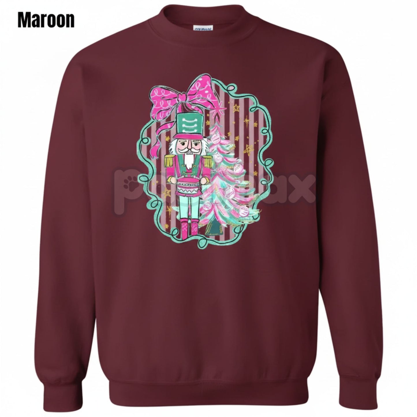 Chunky Nutcracker Holiday Sweatshirt 'NLB' – Festive Vintage Christmas Style Crewneck