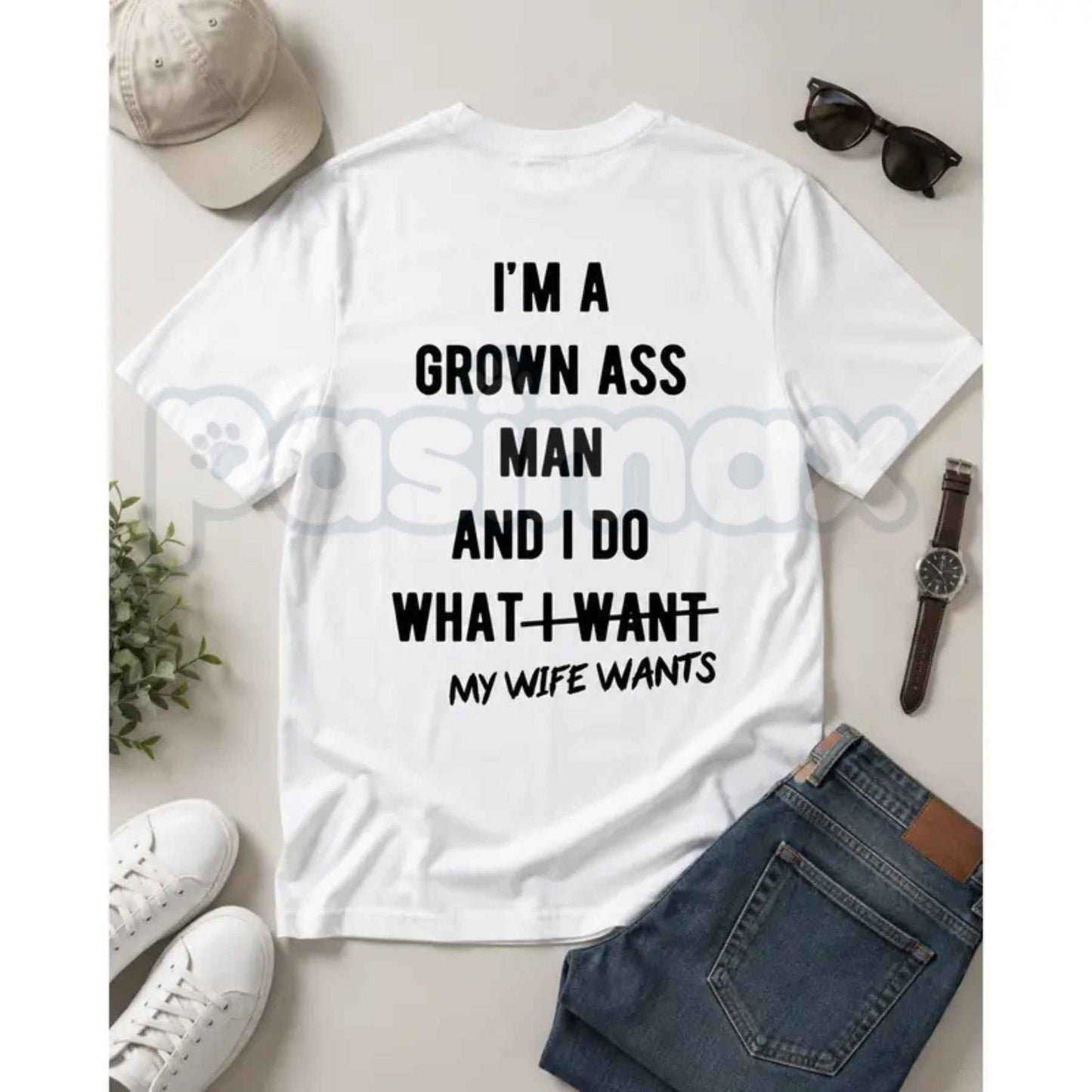 I Do What My Wife Wants T-Shirt – Funny Husband Marriage Humor Unisex Cotton Tee