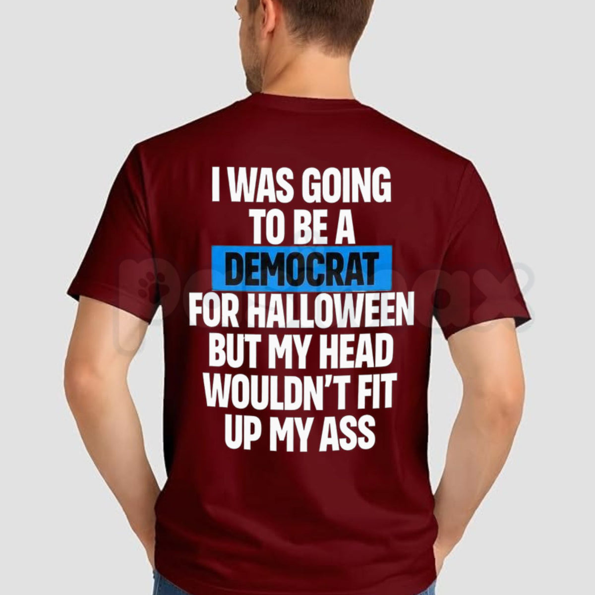 Democrat Halloween Costume T-Shirt – Funny Anti-Democrat Political Satire Tee