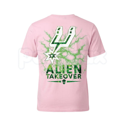 Retro "Alien Takeover" T-Shirt – Vintage Sci-Fi UFO Extraterrestrial Graphic Tee
