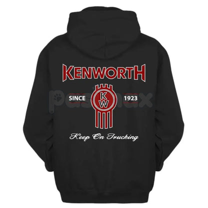 Kenworth Logo Hoodie – Since 1923 Classic Trucker Pullover, Legendary Big Rig Apparel, Unisex