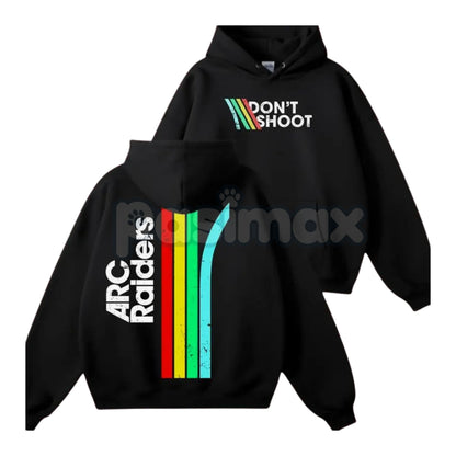 Don’t Shoot ARC Gaming 2-Side Hoodie – First Responder Roleplay Statement Pullover, Unique Gaming Apparel, Unisex