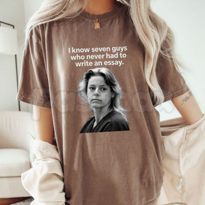 Comfort Colors® Aileen Wuornos Quote True Crime T-Shirt – Retro Essay Graphic Tee, Vintage Dark Comedy Unisex Top & Serial Killer Merch Gift