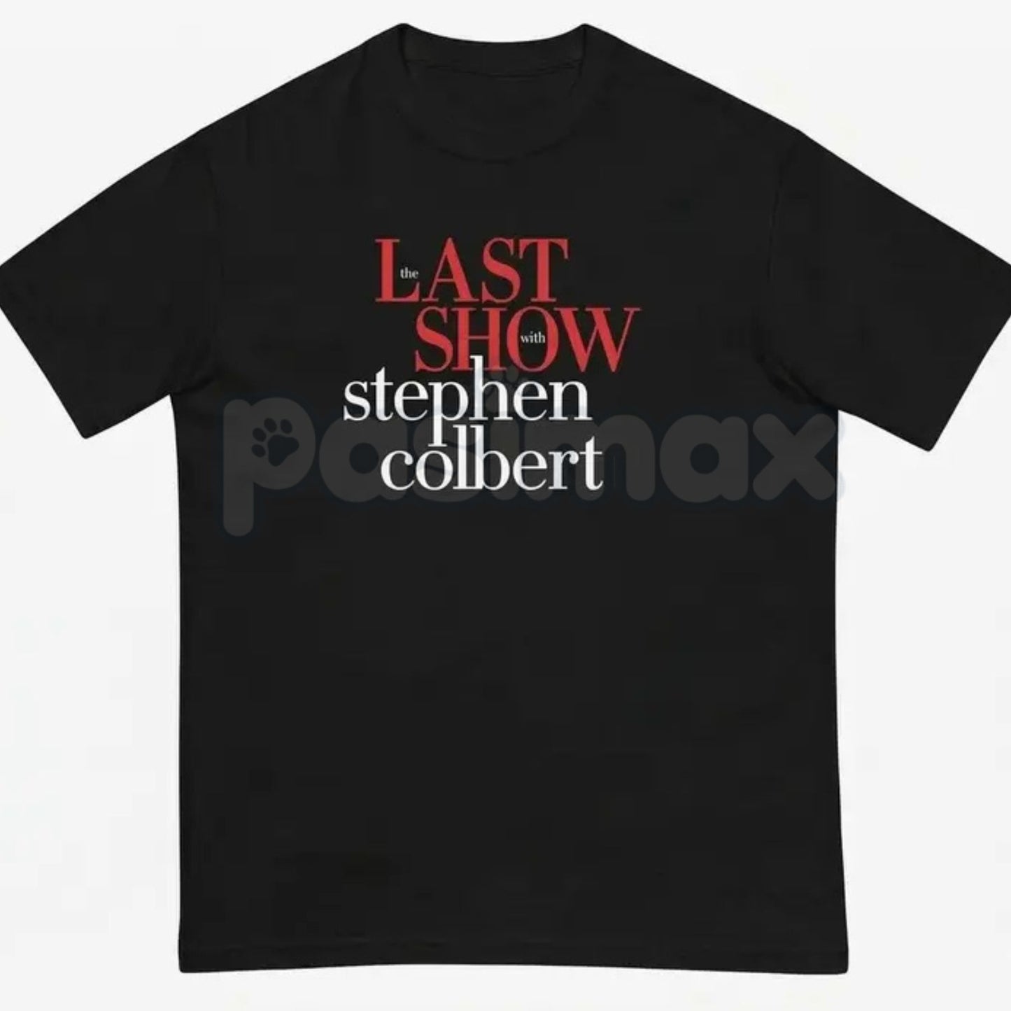 "The Late Show with Stephen Colbert" T-Shirt – Official Style Fan Graphic Tee, Premium 100% Cotton Late Night Comedy Top, Soft Lived-In Heavyweight CBS Tribute Shirt, Made in USA