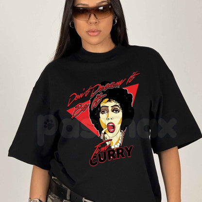Tim Curry T-Shirt – Vintage Cult Cinema Legend Movie Unisex Cotton Graphic Tee