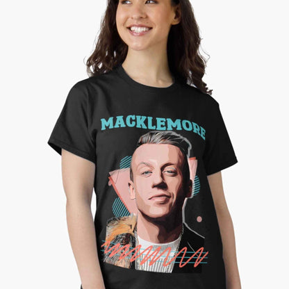 Macklemore Fan Art Retro Vintage Classic T-Shirt – Hip Hop Music Unisex Tee