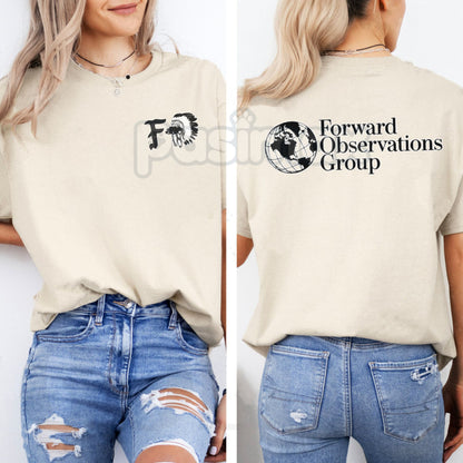 FORWARD OBSERVATION Group T-Shirt - FOG Tactical Lifestyle Tee, Military Aesthetic Apparel, Premium Tactical Brand Shirt