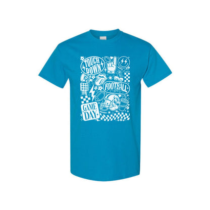 Vintage Football Shirt - Retro Game Day Sports Tee, Classic Fan Apparel