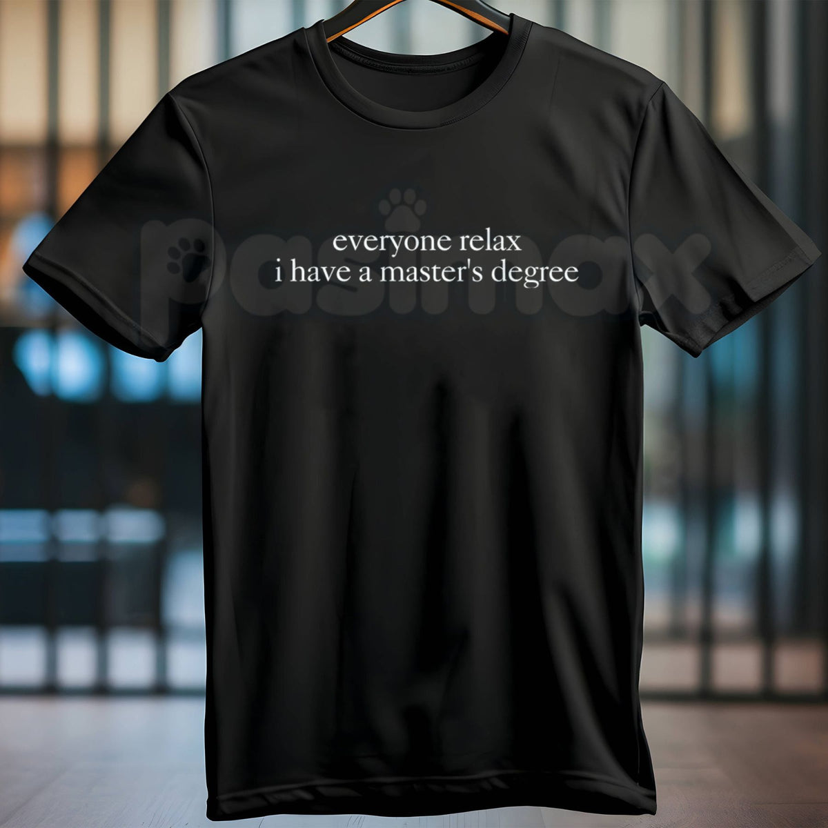 Funny Advanced Degree T-Shirt – Grad School Master's & PhD Academic Humor Tee