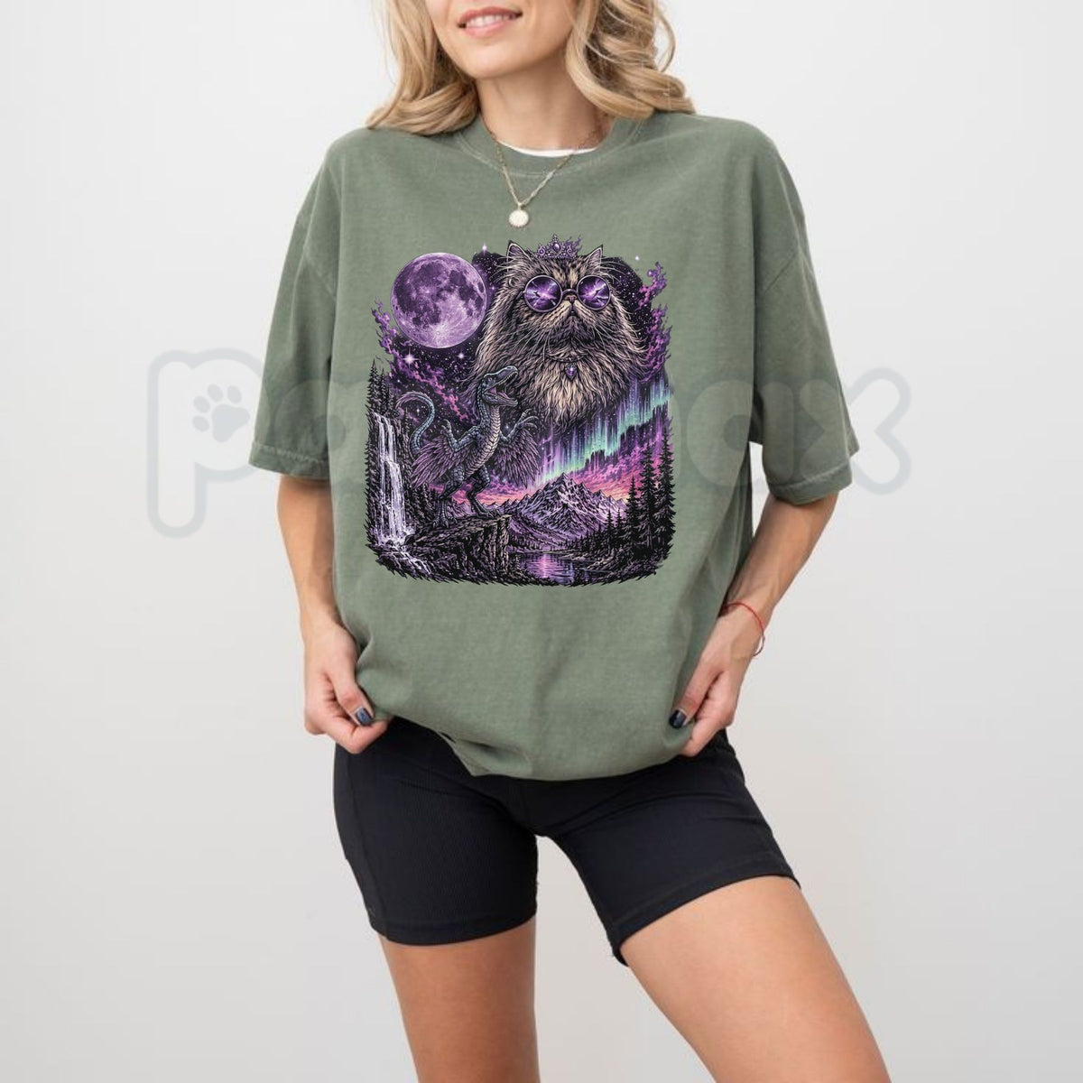 Comfort Colors® Princess Donut and Mongo T-Shirt – Dungeon Crawler Carl Graphic Tee, Vintage Bookish LitRPG Unisex Top & Gift