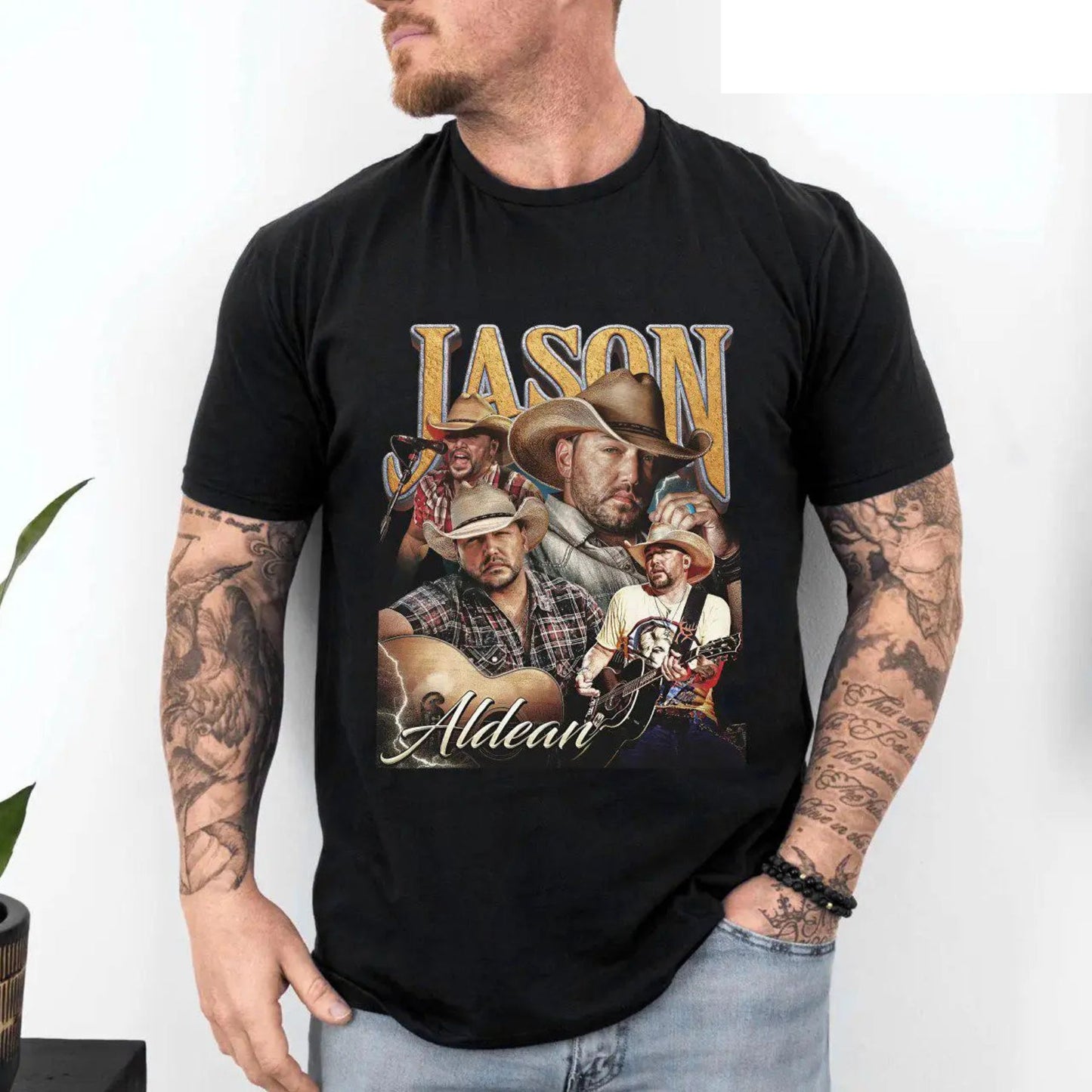 Country Tour Cowboy T-Shirt - Vintage Concert Graphic Tee, Retro Country Music Apparel