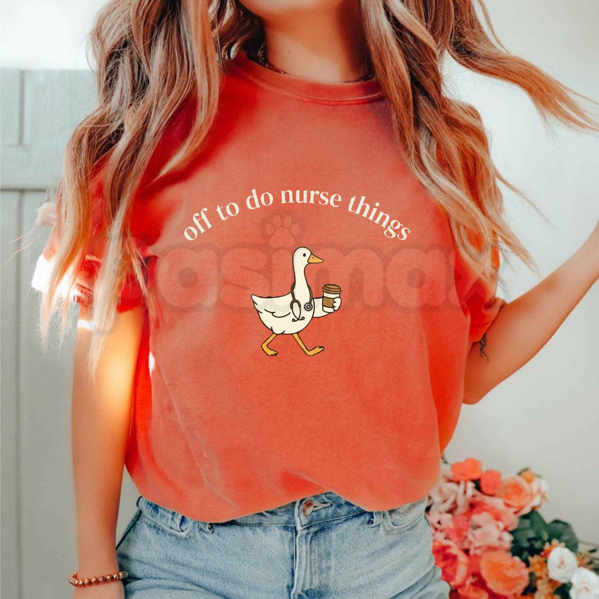 Comfort Colors® Off To Do Nurse Things T-Shirt – Funny Nursing Student & RN Graphic Tee, Retro Medical Unisex Top & Gift