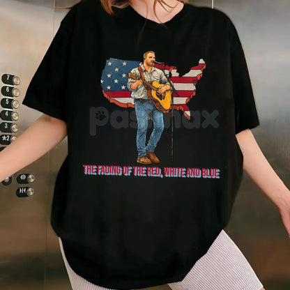ZB Country Music Shirt - Breathable Folk Rock Tee, Zach Bryan Fan Apparel, Unisex Concert Graphic T-Shirt