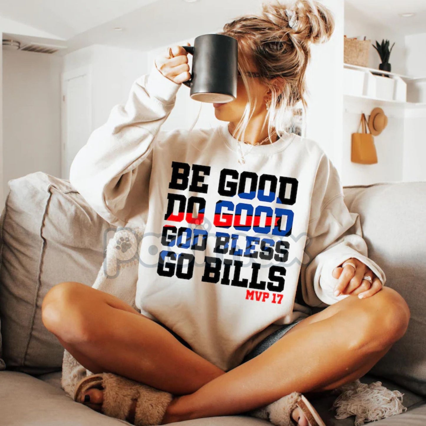 Josh Allen MVP 17 Sweatshirt – Buffalo Bills Fan Apparel