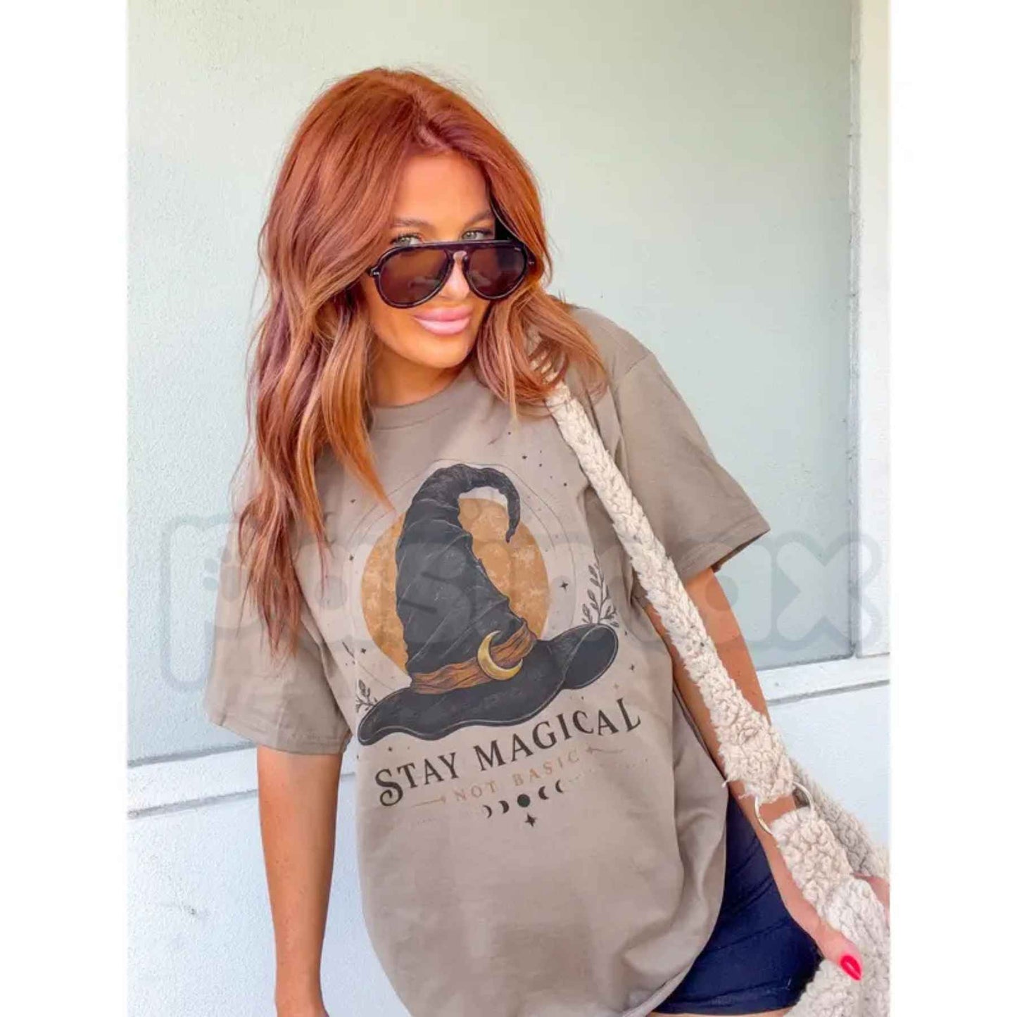 Comfort Colors® "Stay Magical" Graphic T-Shirt – Retro Fantasy & Whimsical Aesthetic Unisex Top