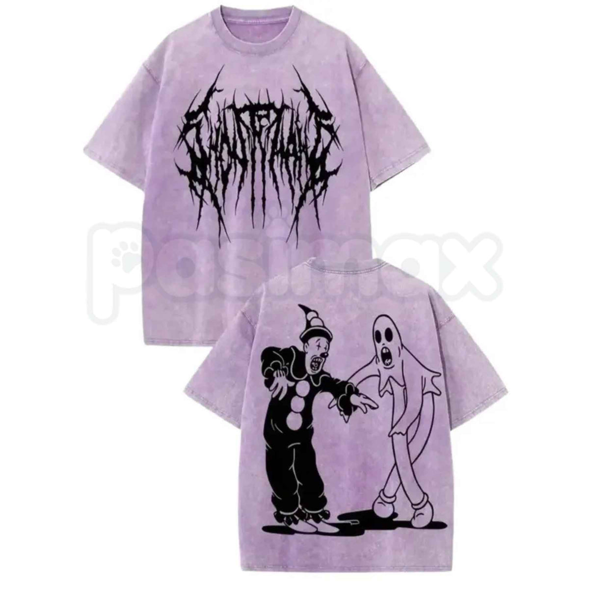 Kendim Sectim Ghostmane Halloween Spooky Graphic T-Shirt – Dark Trap Metal Rap Vintage Washed Lightweight Cotton Unisex Streetwear Top