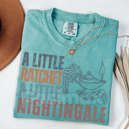 Comfort Colors® Snarky Registered Nurse T-Shirt – Funny RN Sarcasm Tee, Grumpy Nurse Gift, Vintage Healthcare Humor Apparel