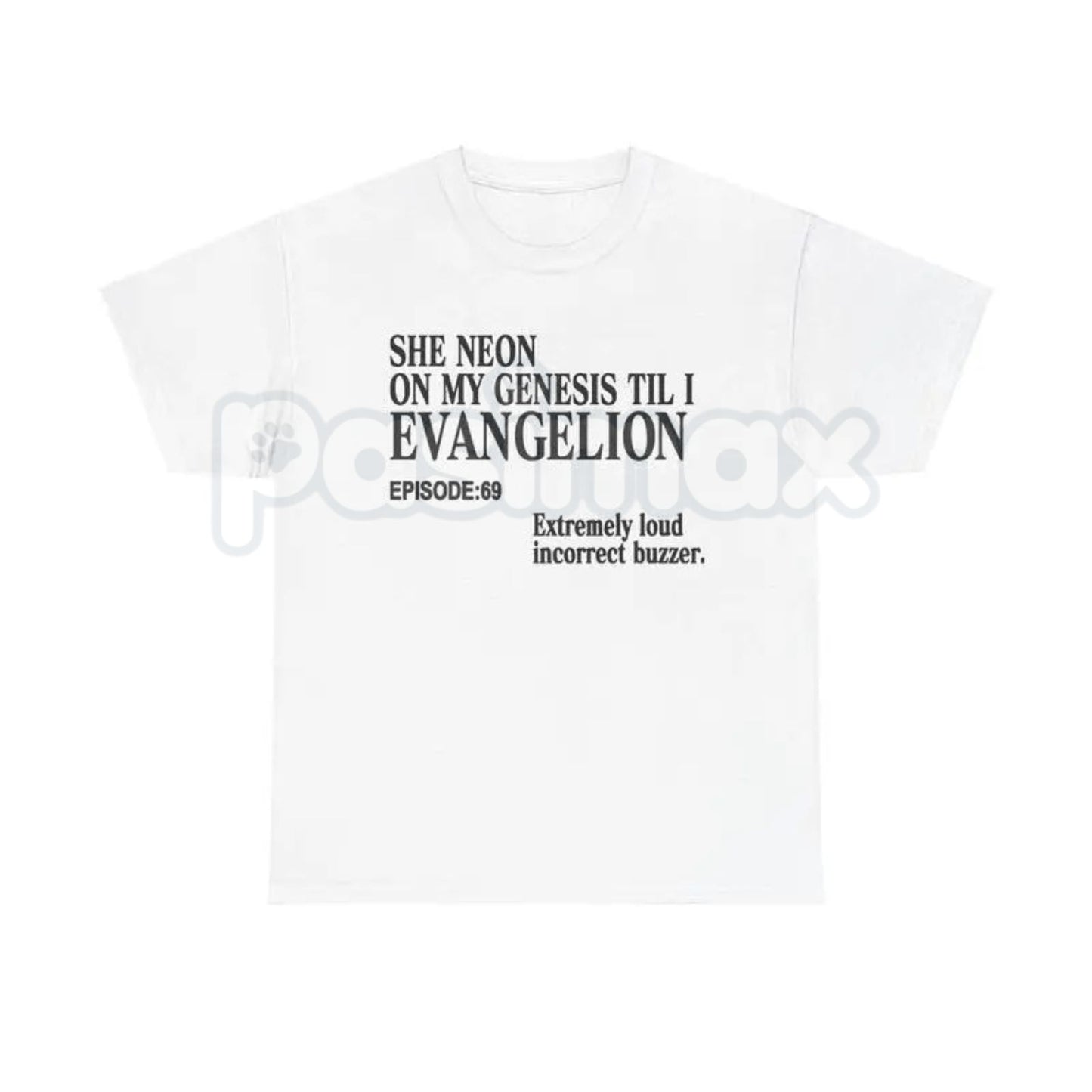Funny Evangelion Meme T-Shirt - Cursed Anime Irony Graphic Tee, Shinji Get In The Robot Shirt, Retro 90s Mecha Parody Top, Premium Heavyweight Otaku Humor Apparel, Neon Genesis Meme Aesthetic Shirt