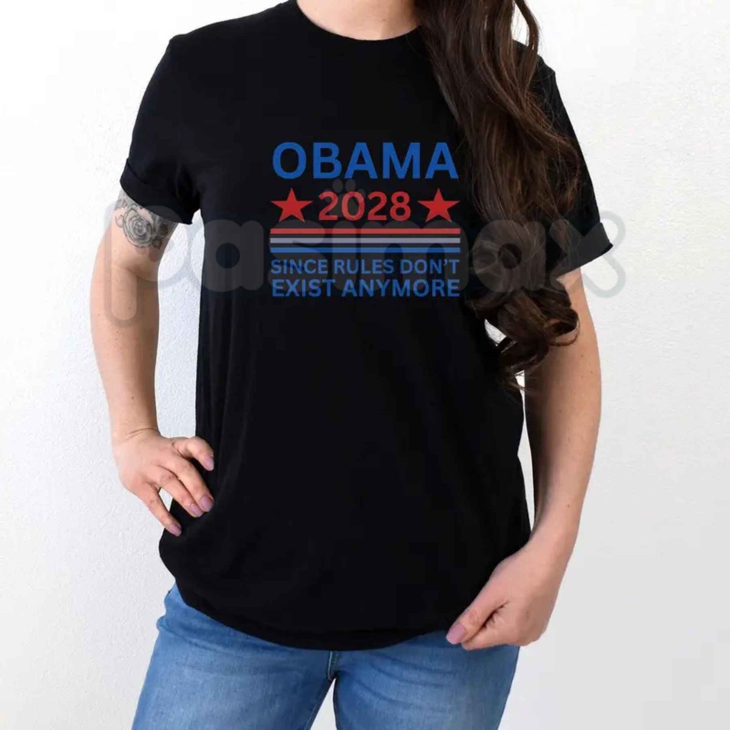 2028 President Election T-Shirt – Since Rules Don't Exist Anymore Unisex Cotton Graphic Tee