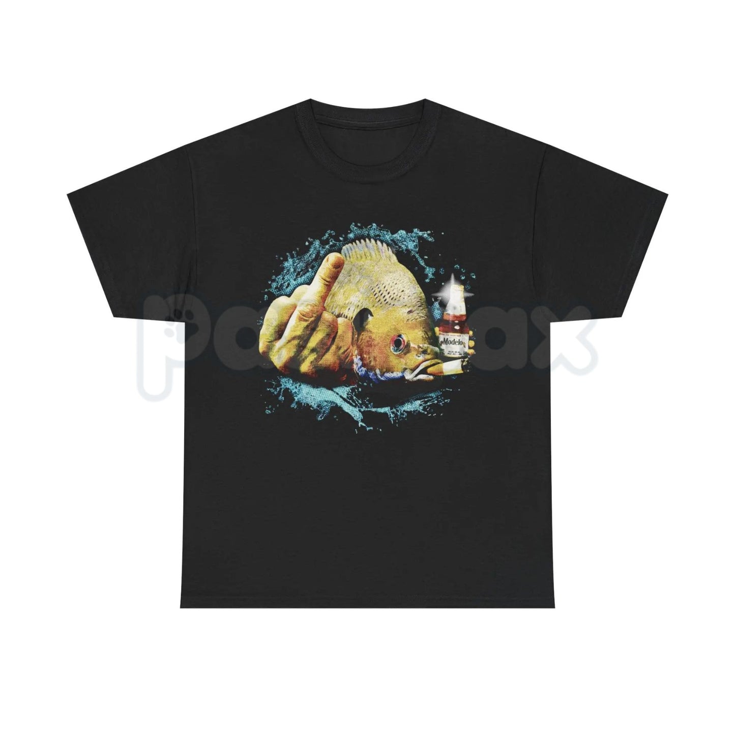"Dope Bluegill" Middle Finger Fishing T-Shirt – Funny Panfish Graphic Tee, Premium 100% Cotton Angler Humor Top, Soft Lived-In Heavyweight Sarcastic Fisherman Shirt, Made in USA