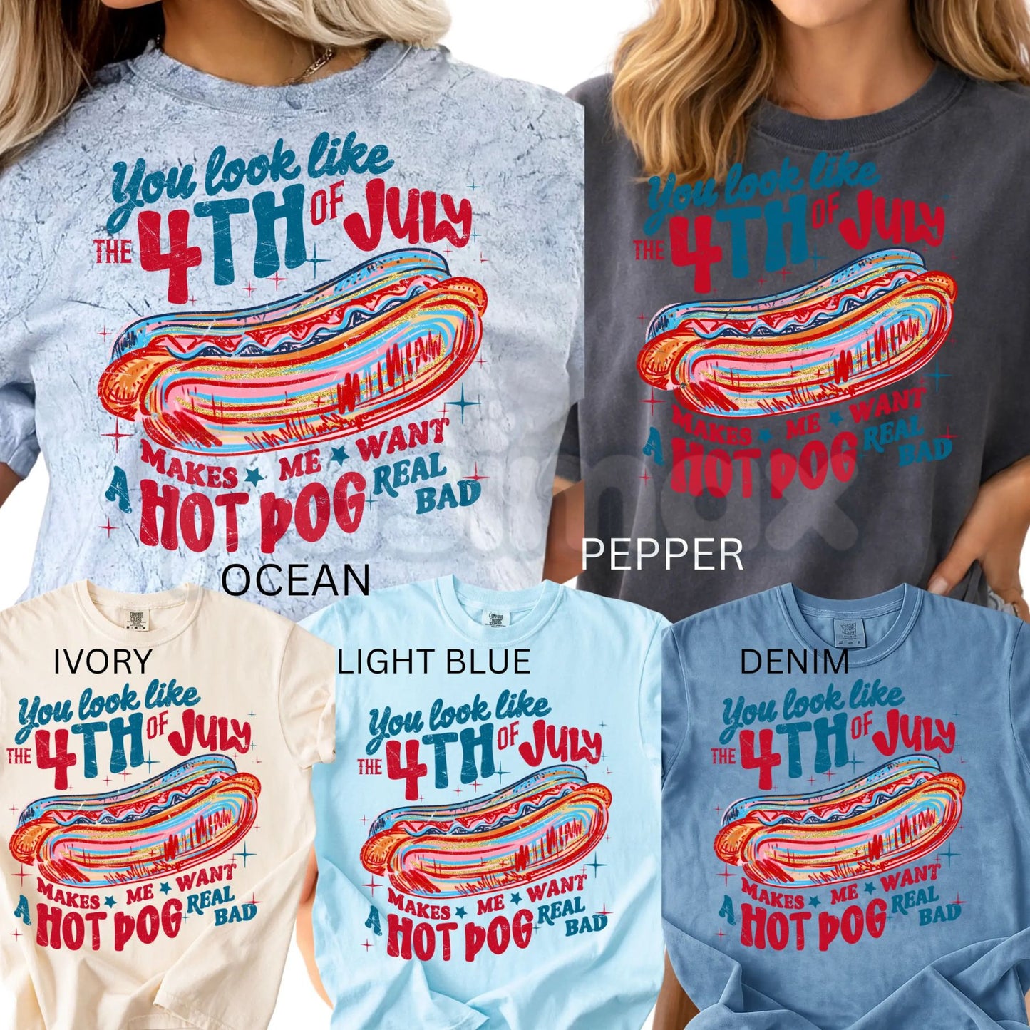 Comfort Colors® America 250 Years T-Shirt – Floral USA Stripe Graphic Tee, Retro July 4th Oversized Shirt, Semiquincentennial 1776–2026 Celebration Top