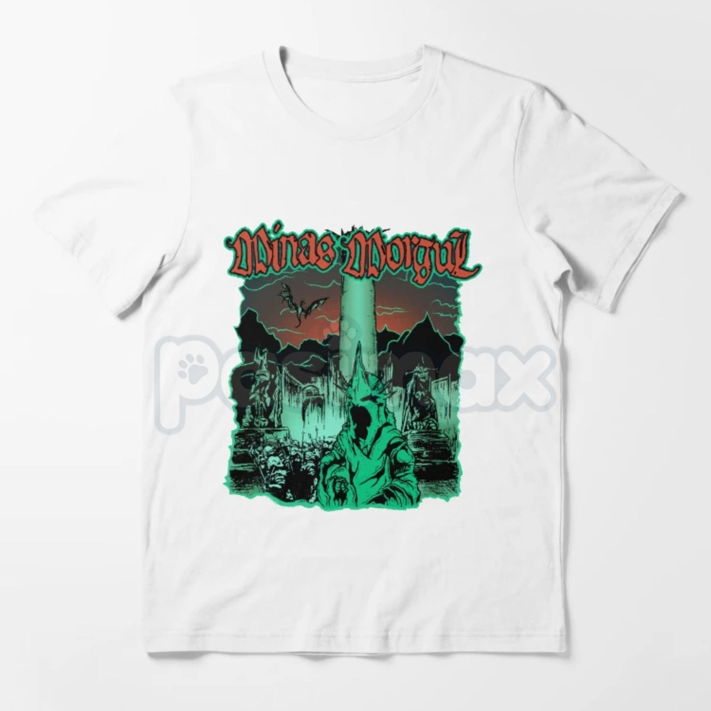 Vintage Minas Morgul Graphic Tee - Nazgûl Morgul King Shirt, Dark Lord of the Rings Movie Apparel, Tolkien Fan Gift