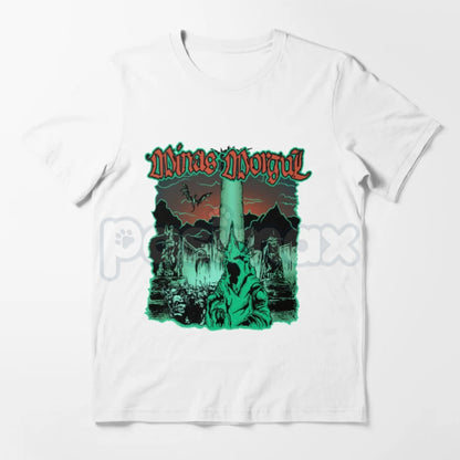 Vintage Minas Morgul Graphic Tee - Nazgûl Morgul King Shirt, Dark Lord of the Rings Movie Apparel, Tolkien Fan Gift
