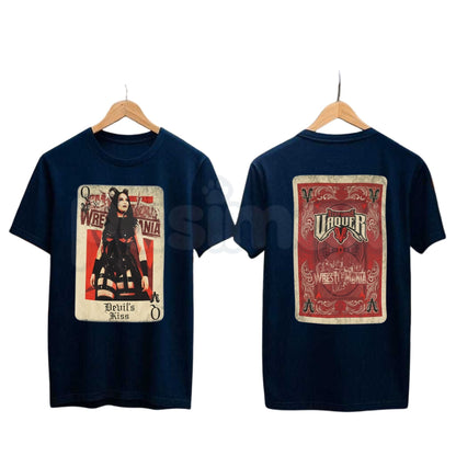 Stephanie Vaquer WrestleMania Card Retro Unisex T-Shirt – Pro Wrestling Match Tee