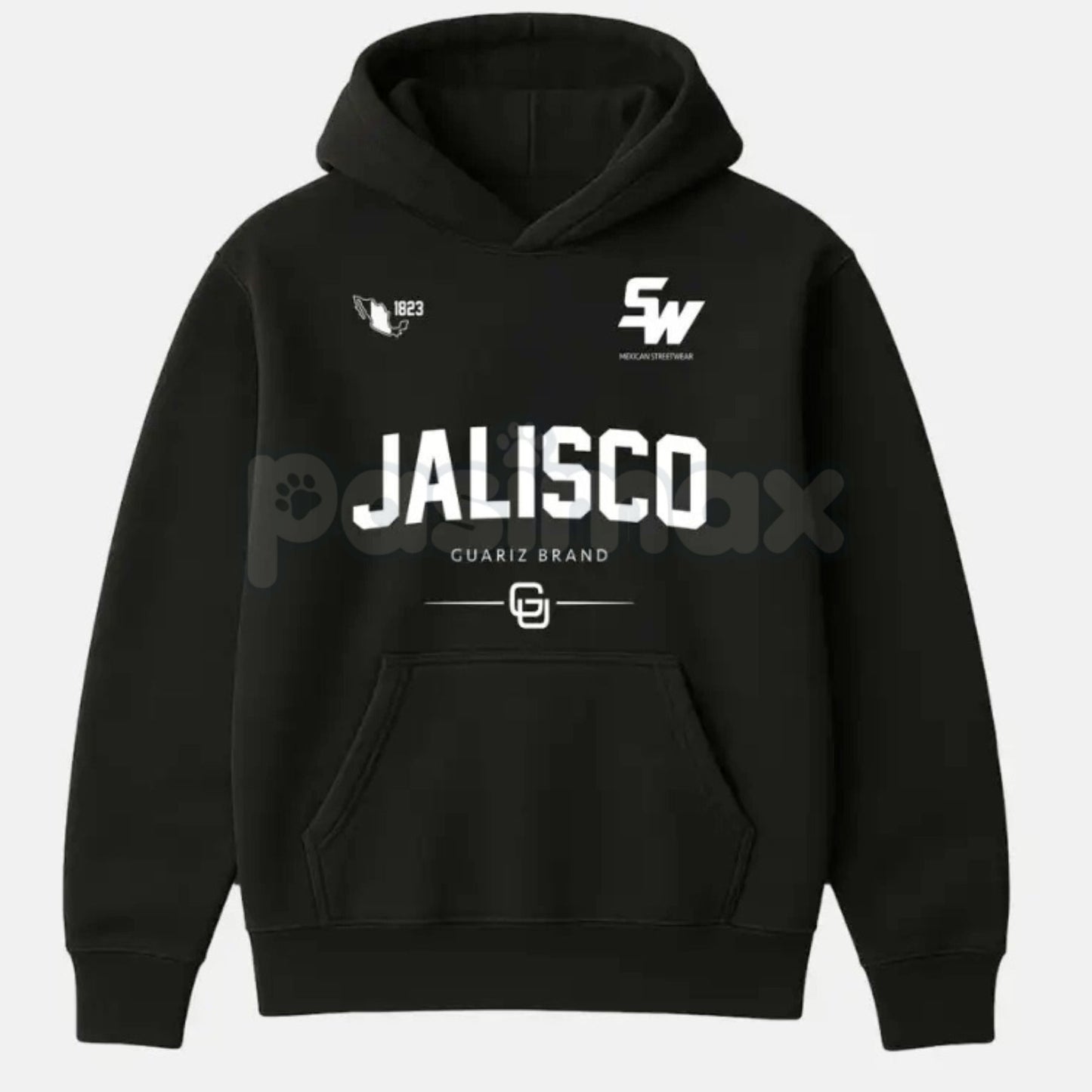 MX STREETWEAR STATE Hoodie – Custom State Pride Pullover, Mexican Culture & Streetwear Graphic Apparel, Unisex